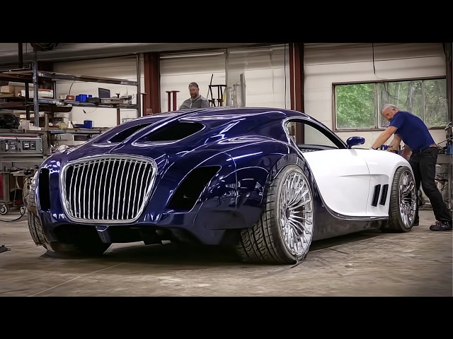 Men Build Custom BUGATTI Using 3 Old Cars | Start to Finish by @DashingAxe