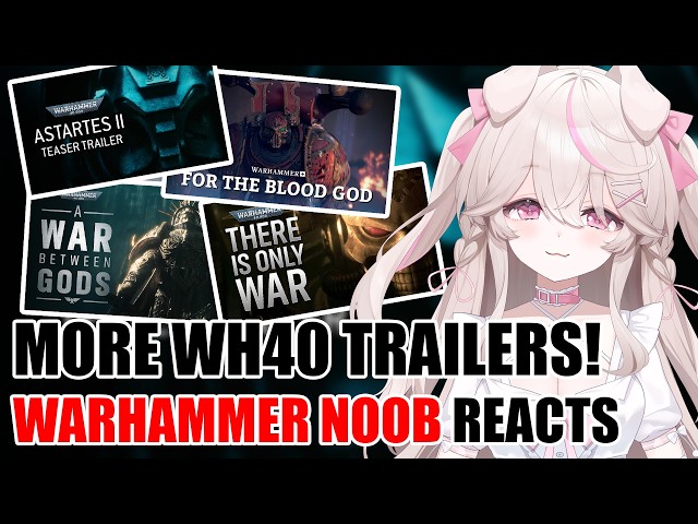 Warhammer NOOB Reacts To MORE Warhammer 40k Cinematic Trailers! (Astartes II, 11th edition & more!)