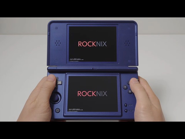 ANBERNIC RG DS Plus, ROCKNIX and 18 games test