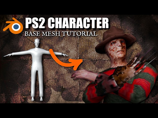 How I Make PS2 Style Character Bodies in Blender (Beginner Tutorial)