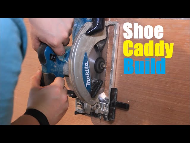 Woodwork - #1 DIY Shoe Caddy Project