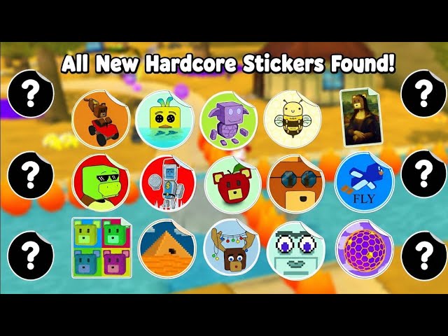 All 15 Hardcore Secret Sticker Found Super Bear Adventure Walkthroughs! #new #viralvideo 