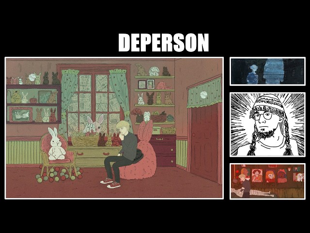 Creepy Point-and-Click in the style of Rusty Lake | DEPERSON
