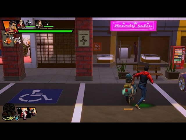 PS4 Cobra Kai: The Karate Kid Saga Continues: Hart Street Gameplay (3)