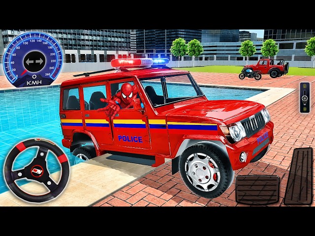 Red Police Car vs McQueen | New Indian Theft Aura Simulator - Android GamePlay #14
