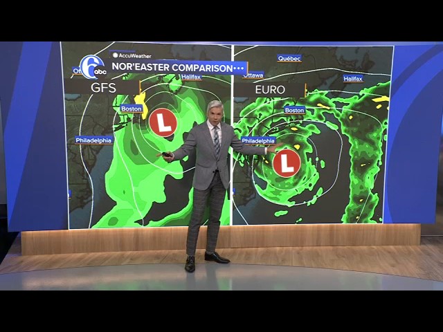Latest forecast on possible nor'easter this weekend
