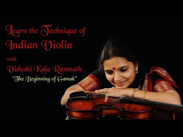 Learn the Technique of Indian Violin - 6th Lesson "The Beginning of Gamak"