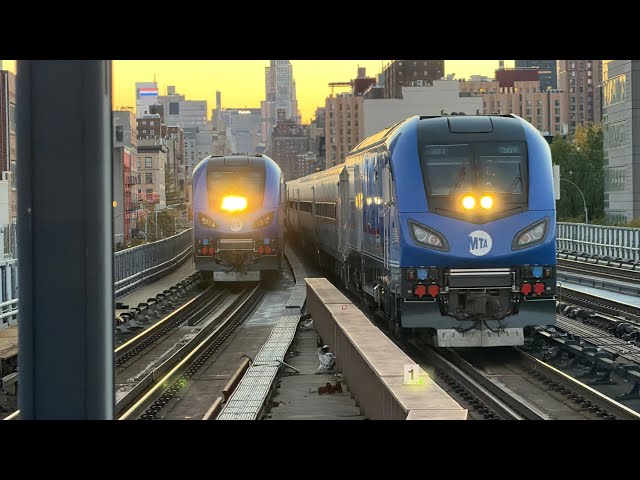 Even More MTA Metro-North Railroad Harlem 125 St PM Rush Diesel Action Ft. Friday
