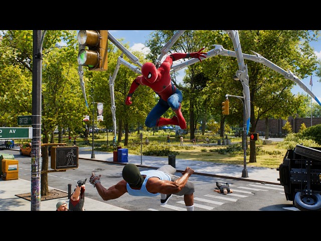 Tom Holland Spider-Man Saving City!  Marvel’s Spider-Man 2 LIVE PS5 Pro | Ultra Graphics