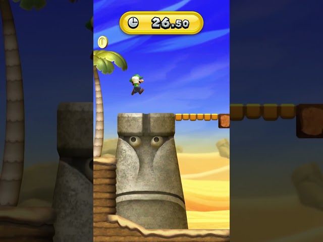 Desert Speedrun: Outrunning Sand Geysers with Luigi! 🏜️⚡