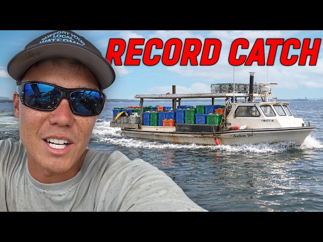 This is the LARGEST haul of crabs I've ever had!