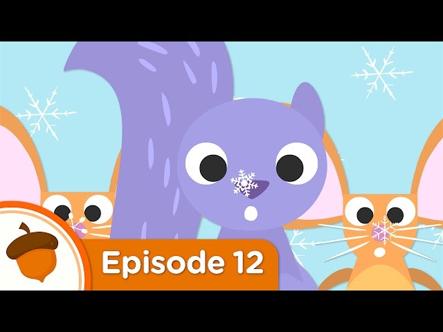 First Snow ❄️ | Treetop Family Ep.12 | Forest Animals Cartoon for kids | Super Simple TV