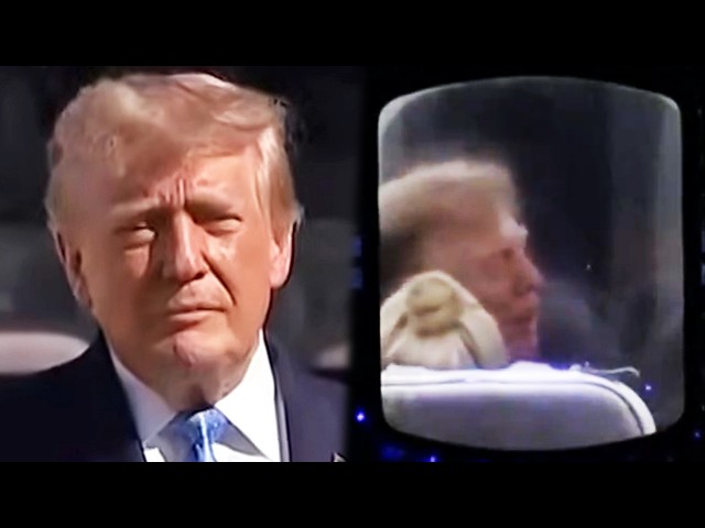 Trump HECKLED BADLY, RUNS to helicopter with Natalie