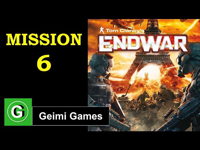 Strategy Games, End War Mission 6, Russian Army