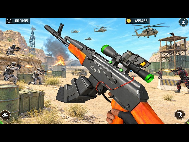 Counter Terrorist Missions Gun Shooter Game - Banduk Wala Game - Android GamePlay #8