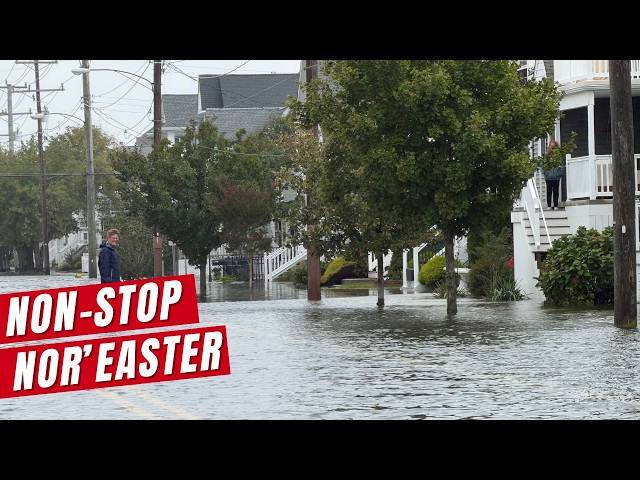 Jersey Shore Braces for More Flooding as Nor’easter Pounds Northeast