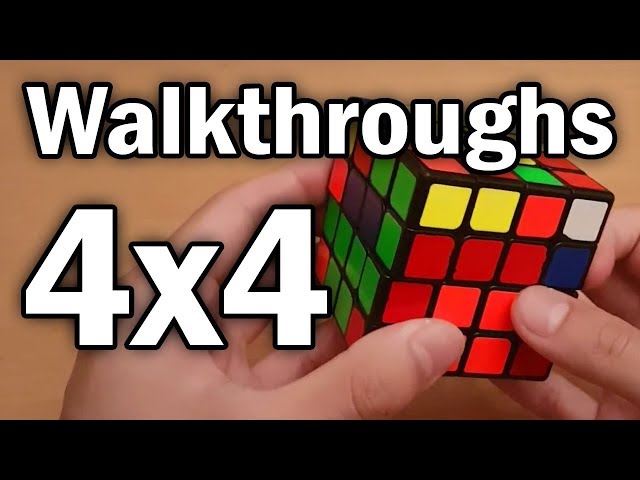 4x4 Yau Method: Walkthrough / Example Solves