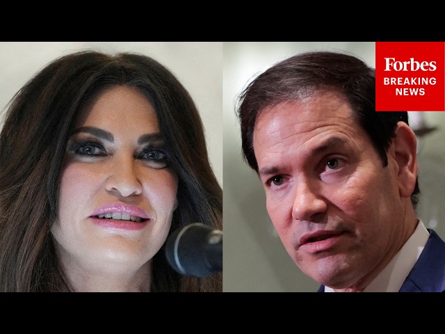 Marco Rubio Says State Department Ethics Reminder Was Planned Before Kimberly Guilfoyle’s Exit