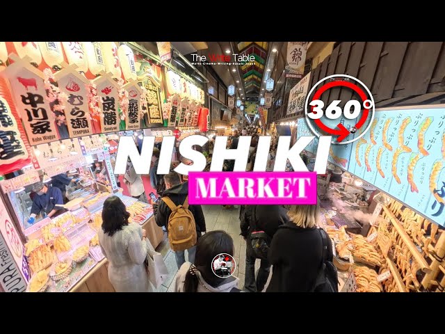 Kyoto's Kitchen 360° VR: A Vibrant Stroll Through Nishiki Market