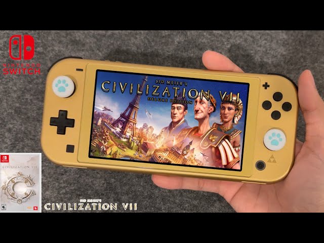 Civilization 7 Review on Nintendo Switch Gameplay | Switch Lite Gameplay