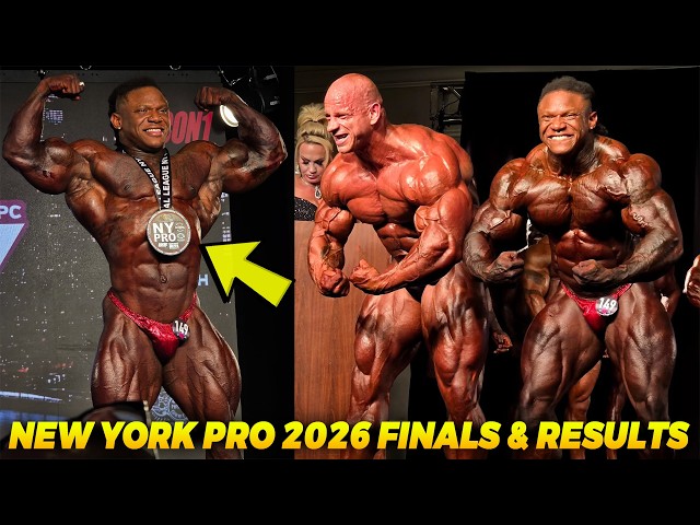 2026 New York Pro OPEN BODYBUILDING Finals & Results