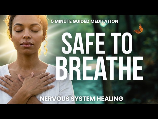 10-Minute Nervous System Reset Guided Meditation | Gentle Relief for Overwhelm