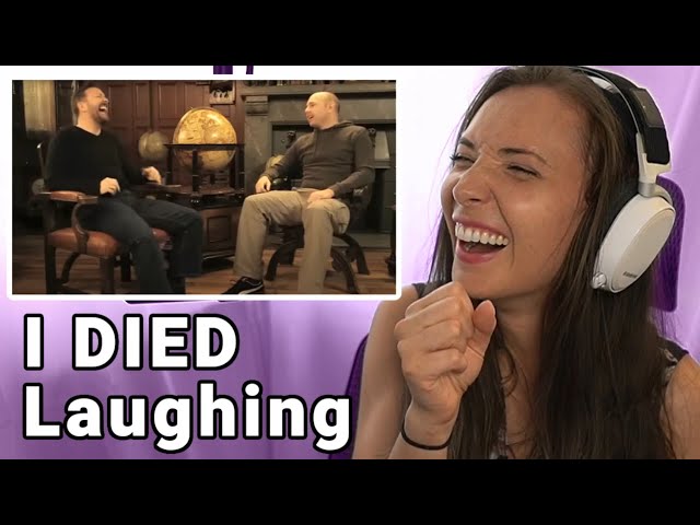 First EVER Reaction to Karl Pilkington | Learn English with Ricky Gervais