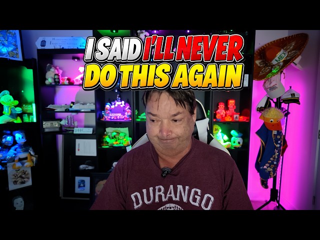 I SAID I'LL NEVER DO THIS AGAIN