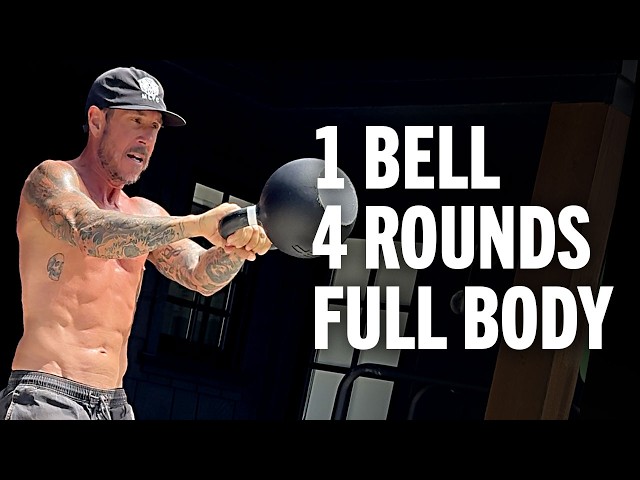 Don't Need a Gym: Effective Full Body Kettlebell Workout