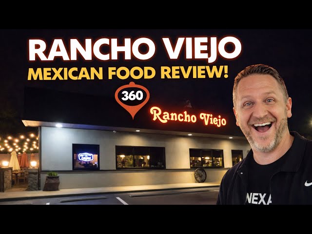 Rancho Viejo Mexican Food Review 🌮 |  Restaurant Tour