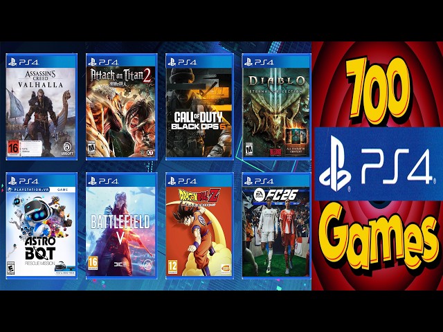 Top 700 PlayStation 4 Games - The Ultimate LIST 2026