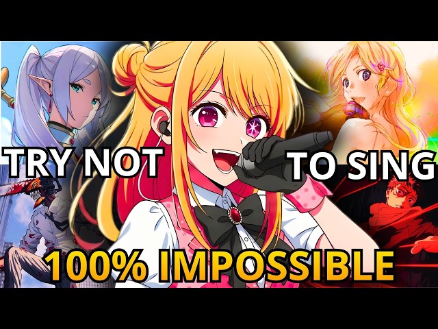 🚫 TRY NOT TO SING OR DANCE: ANIME OPENINGS EDITION! 🎤 (100 BANGER OPENINGS) 🔥