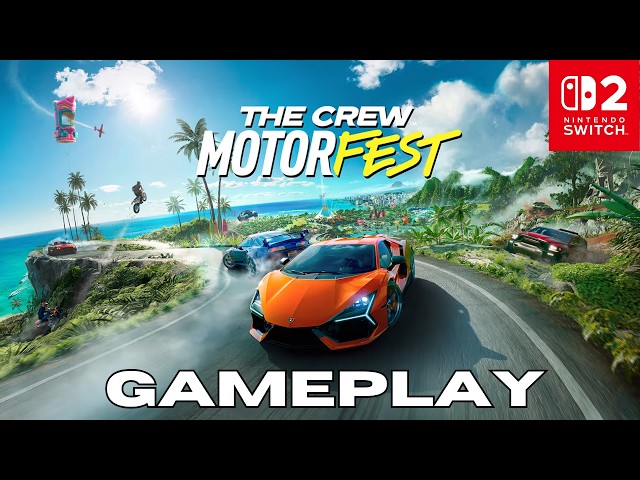 The Crew Motorfest Nintendo Switch 2 Docked Gameplay