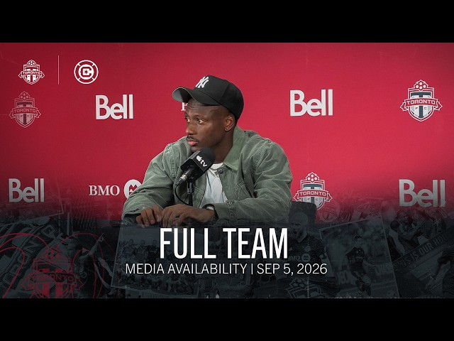 POSTGAME SOUND | Toronto FC Full Media Availability- September 5, 2026