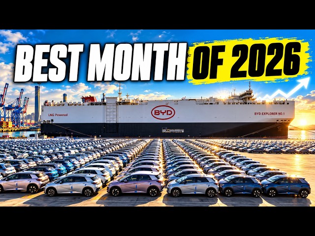 BYD Posts Its Best Month of 2026 as Overseas Sales More Than Double