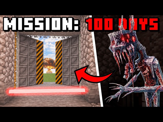 Making My Horror Bunker IMPENETRABLE in Minecraft