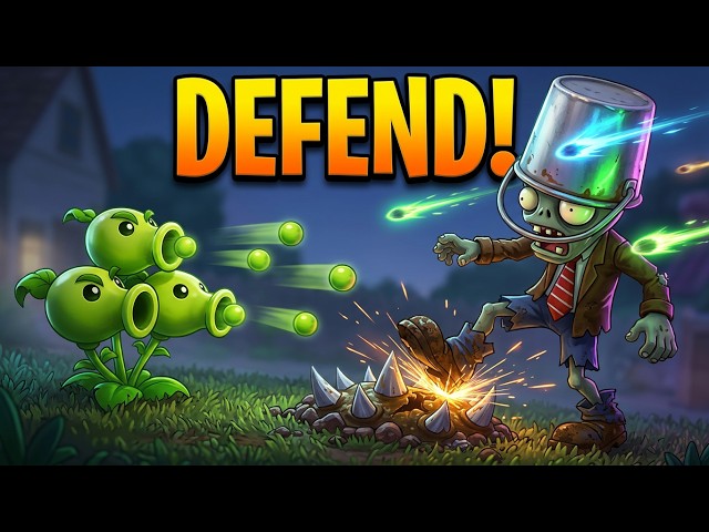 Plants Vs. Zombies - Last Stand | Complete (No Commentary)