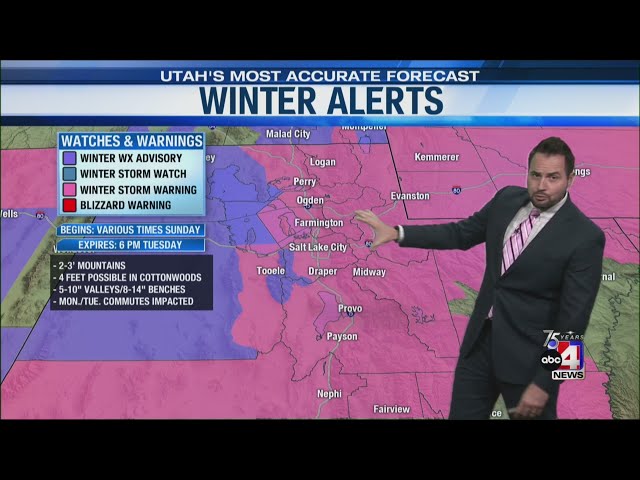 Utah's Most Accurate Forecast with ABC 4 Meteorologist Nate Larsen