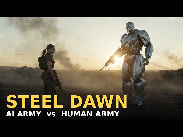 STEEL DAWN — AI Army vs Human Army