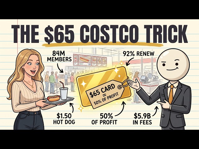 How Costco Actually Makes Money (You Pay It at the Door)