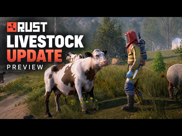 Rust New Animals! Cow, Bull, Sheep & More