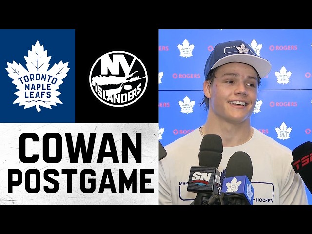 Easton Cowan | Post Game vs. New York Islanders | September 30, 2026