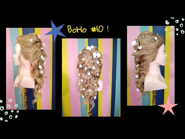 Part 1: Curl Prep Gorgeous BoHo Style #10