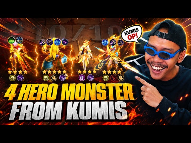 KUMIS STEPS IN! THESE 4 MONSTER HEROES MAKE ENEMIES INSTANTLY SURRENDER 🤯🔥