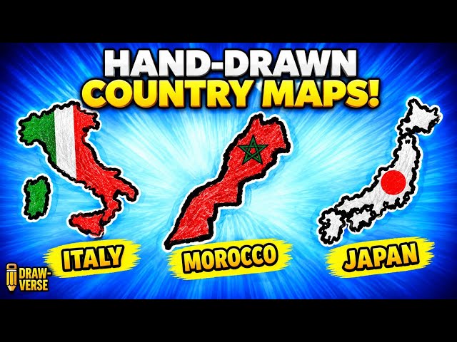 3 NATIONS, 3 COUNTRY, ONE SKETCHBOOK || MOROCCO, ITALY, JAPAN