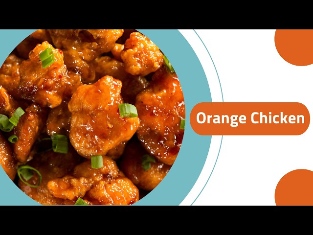 Homemade Orange Chicken Recipe.