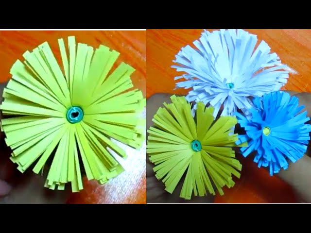Easy Paper Flowers - Paper Flower Tutorial - Handmade Paper Flowers - Cute Paper Flowers