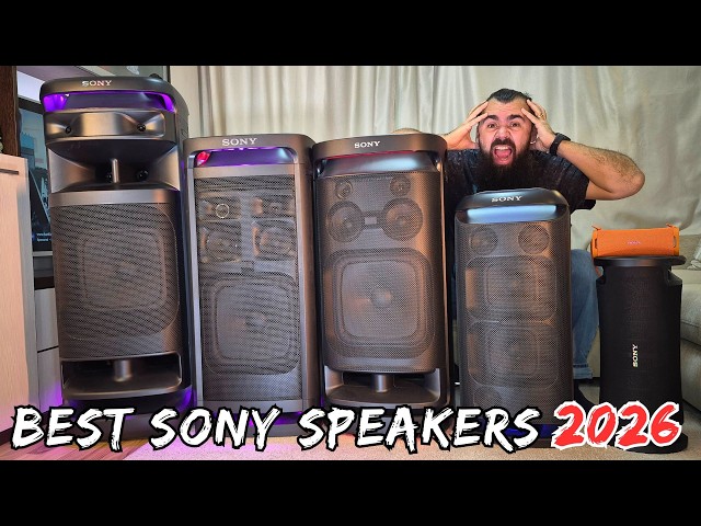 Testing all 2026 Sony Speakers back to back and FOUD the BEST ONE