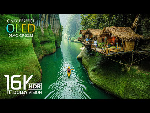 Rare and Unseen 16K Video ULTRA HD 240 fps - Dolby Vision (8K HDR / 4K HDR TV)