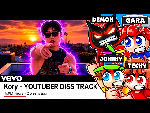 YouTubers React To My DISS TRACK!